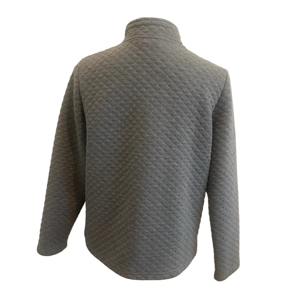 Onque Casuals Gray Quilted Utility Jacket - Picture 2 of 6